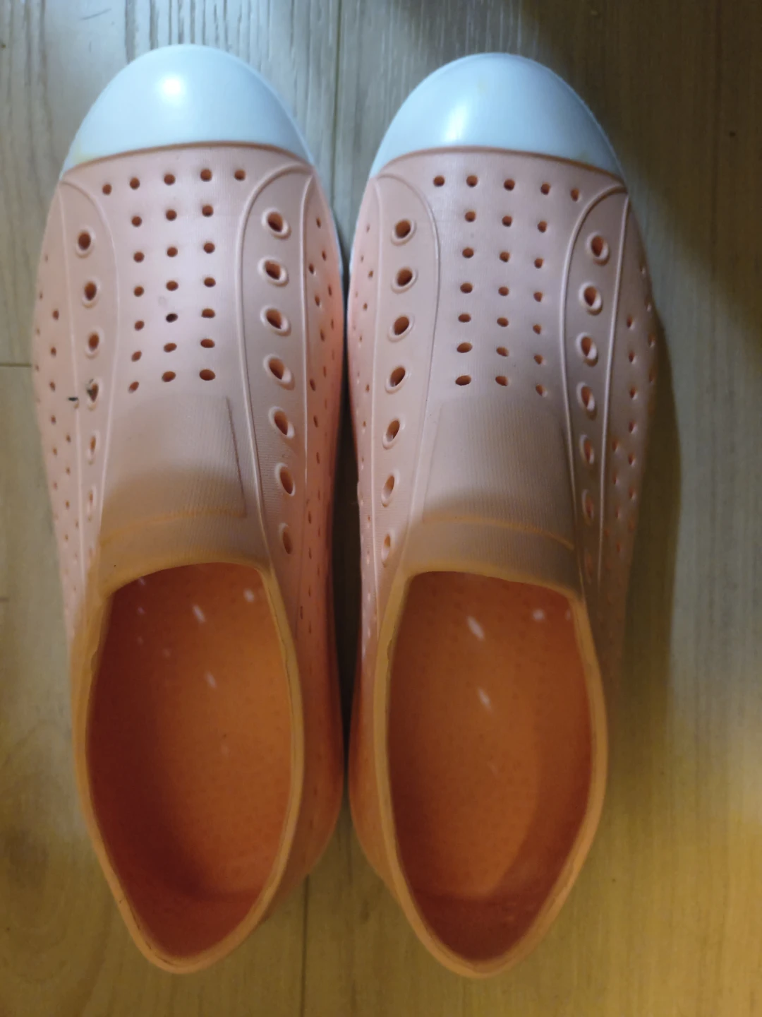 Peach Slip-on Water Shoes, Size 41 - photo 2