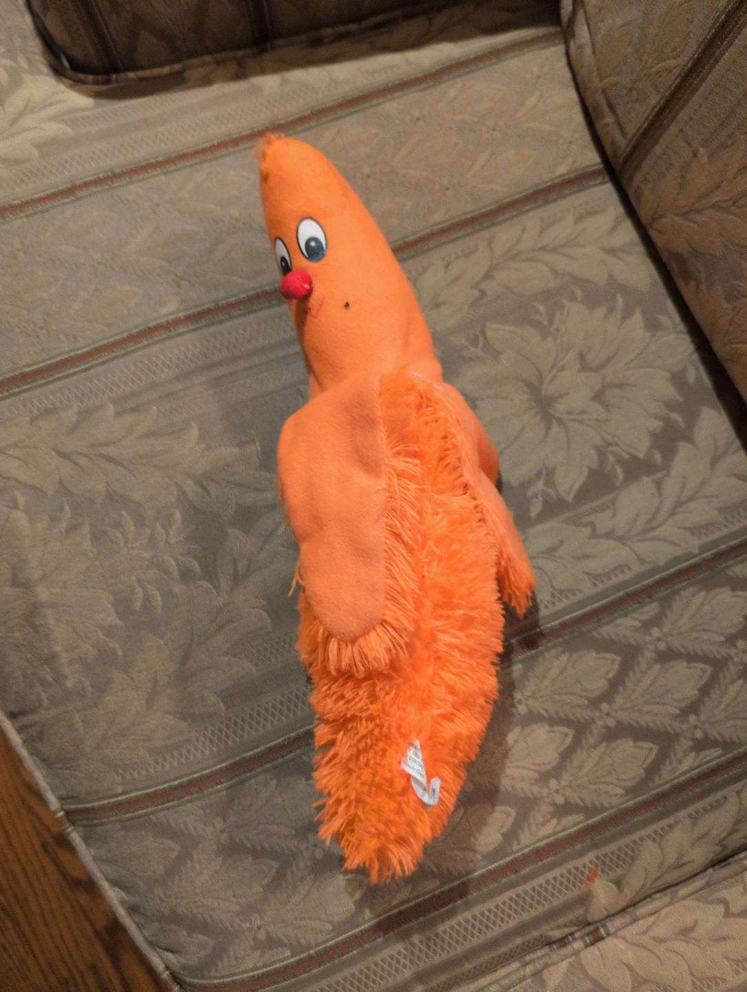 Orange Banana Plush Toy