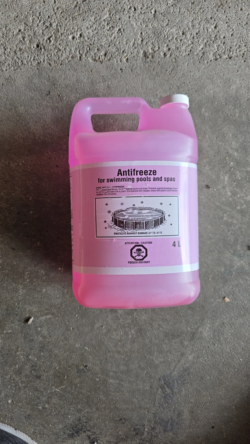 🏈Swimming Pool and Spa Antifreeze 4L