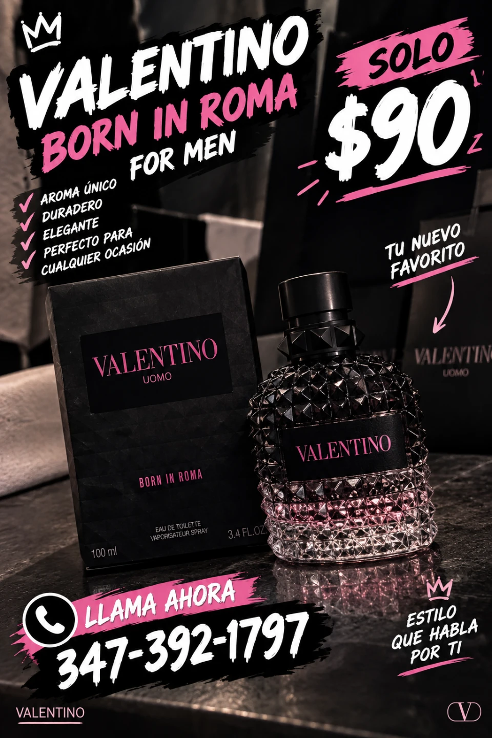 Valentino Uomo Born In Roma Eau De Toilette 100ml