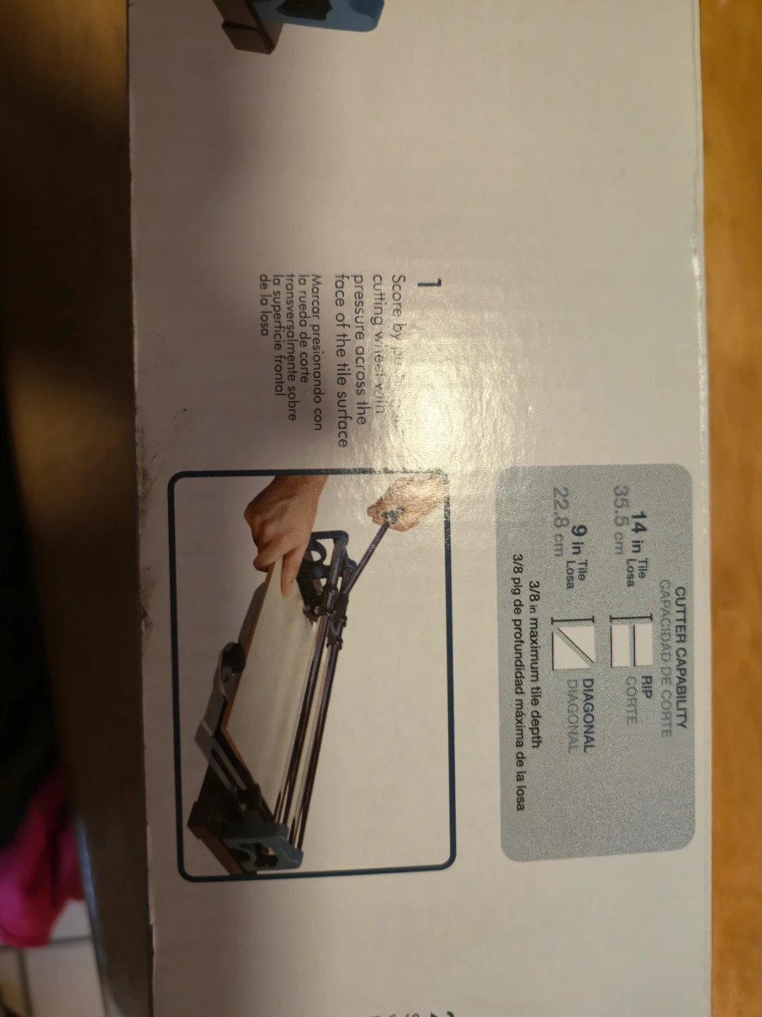 Anvil 14” Ceramic & Porcelain Tile Cutter – New - photo 4
