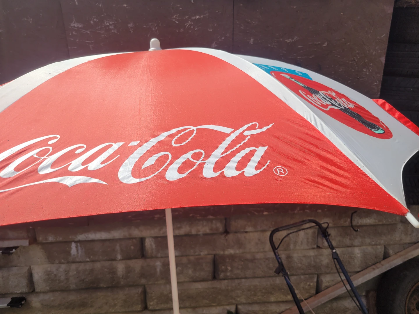 Coca-Cola Brand Patio/Beach Outdoor Umbrella Sun Shade - photo 3