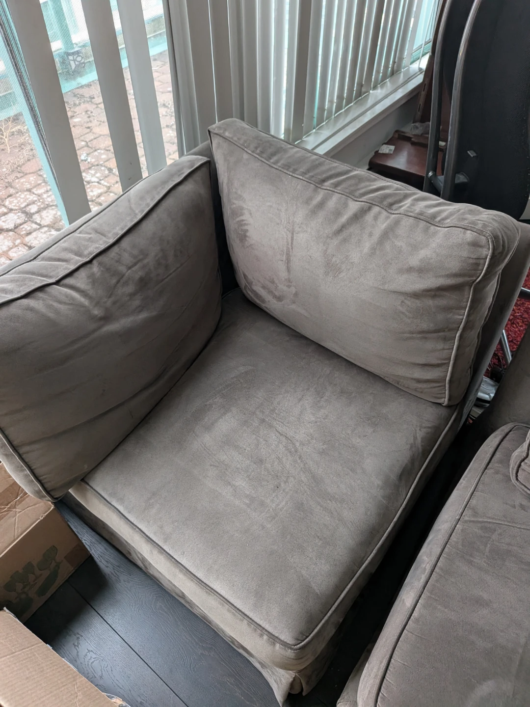 Grey Fabric Modular Sofa - photo 2