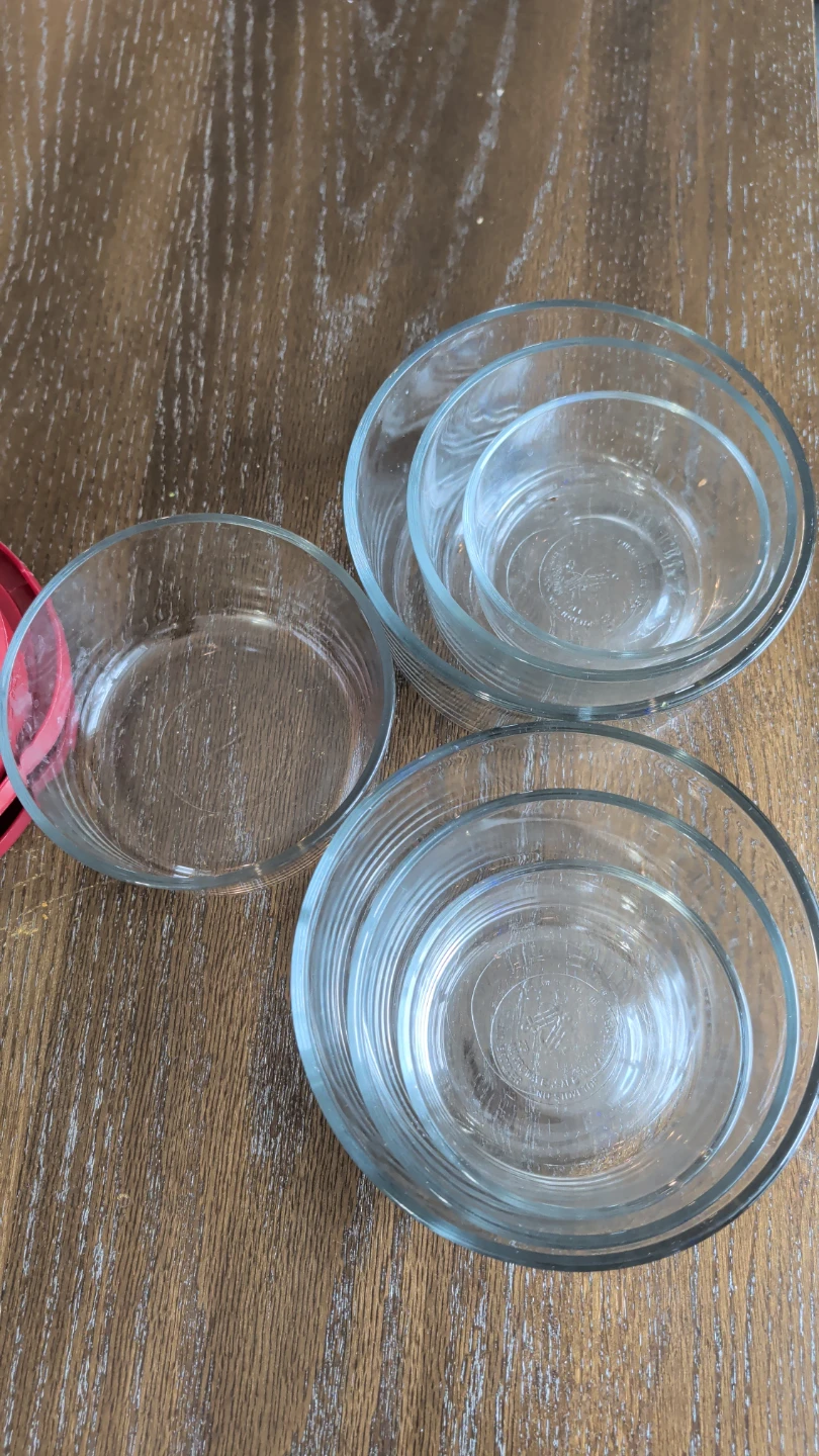 Anker Glass Storage Bowls with Lids - photo 2