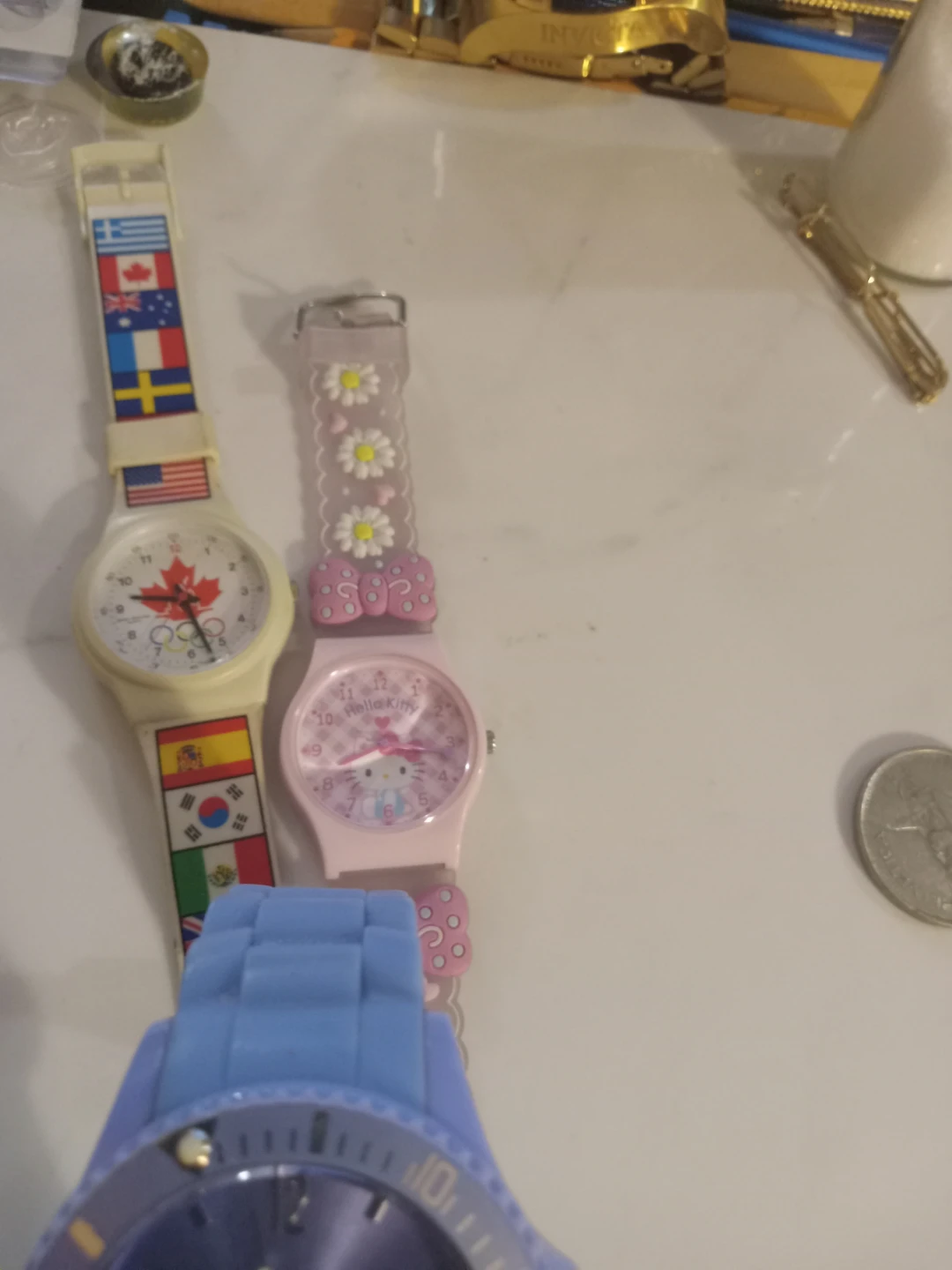 Set of three assorted wristwatches - photo 5
