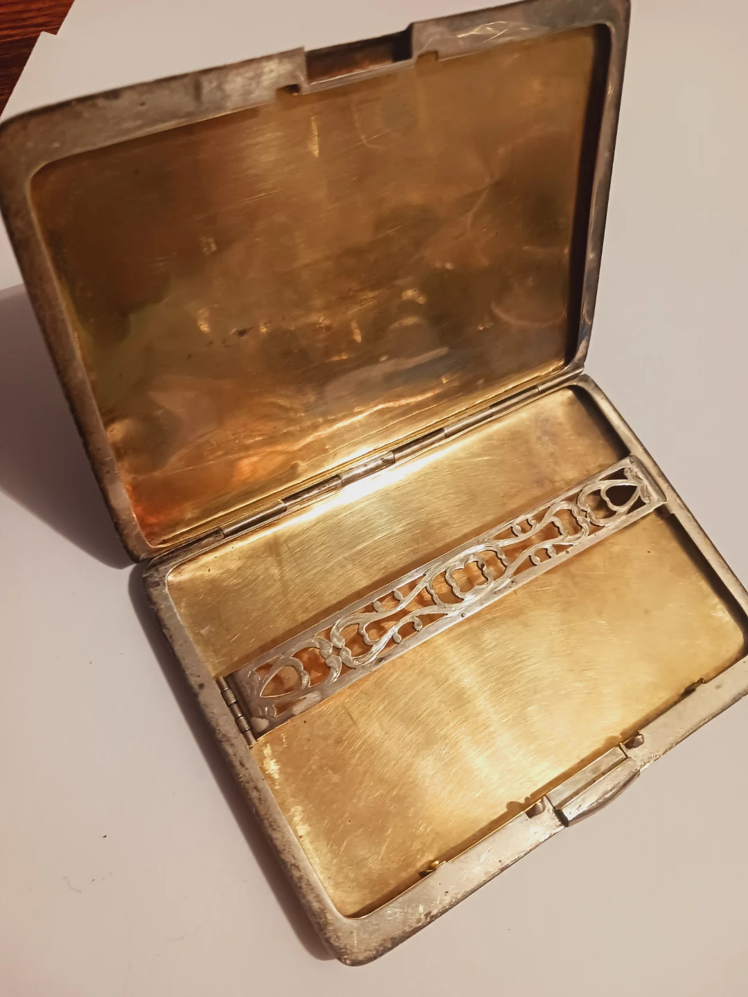 Gorgeous Vintage Silver Cigarette Case
