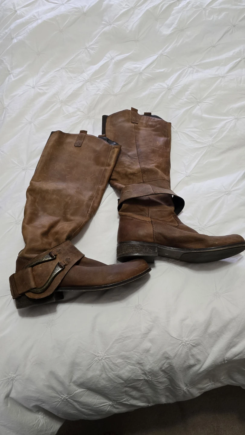 Brown Leather Boots size 6