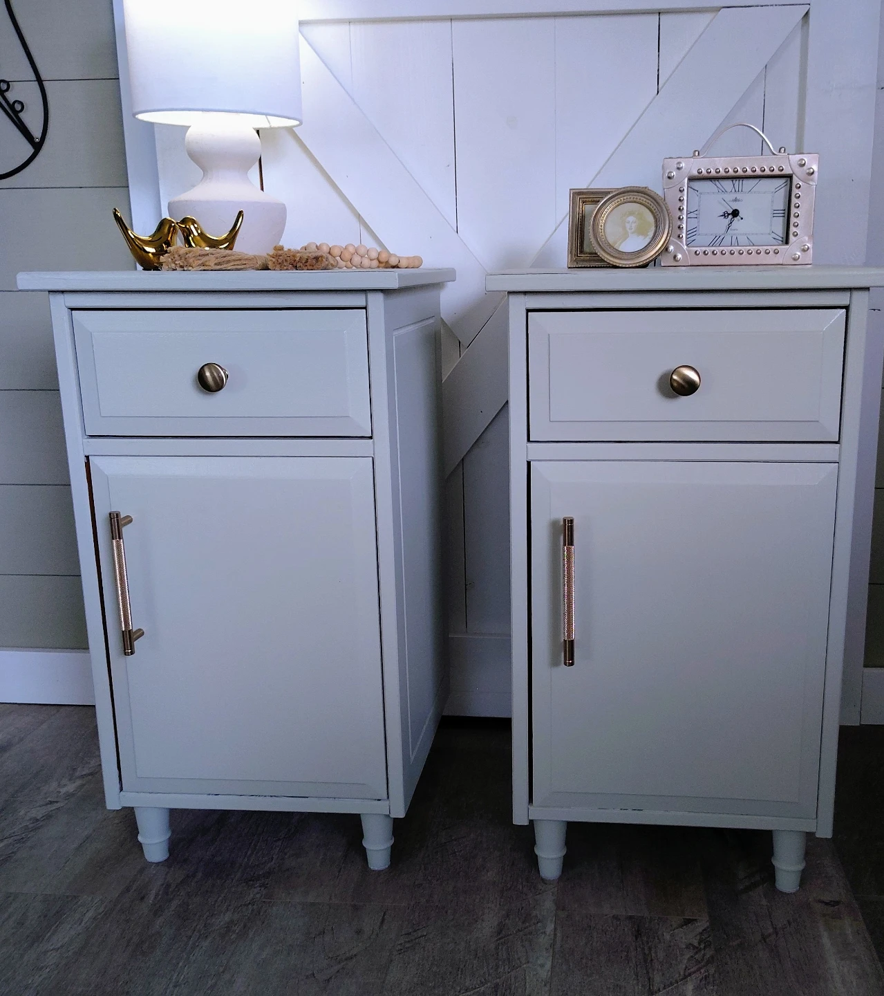 Set of two bedside tables