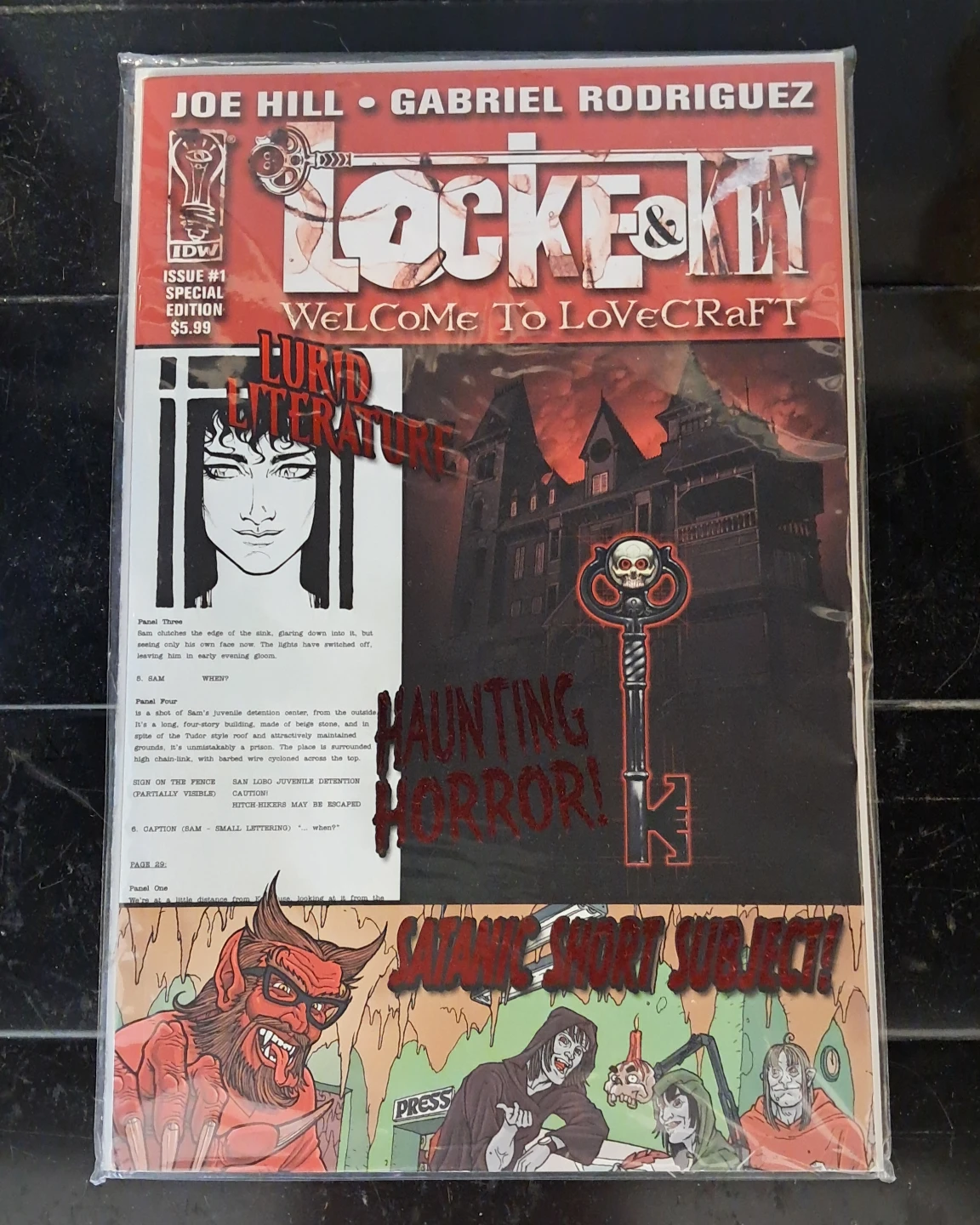 Locke & Key Issue #1 Special Edition Comic Book