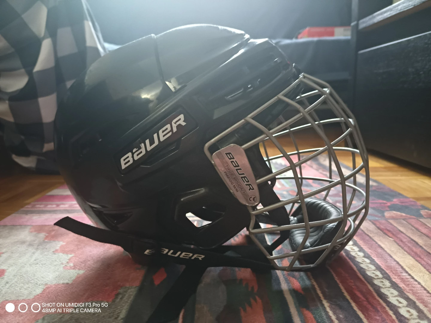 Bauer FM2100 M/M Hockey Helmet with Face Cage - photo 3