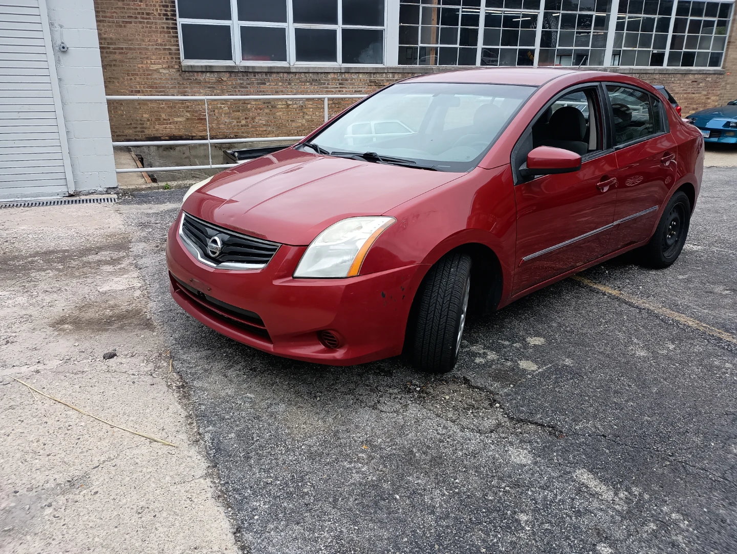 2011 Red Nissan Sentra S Sedan 157k