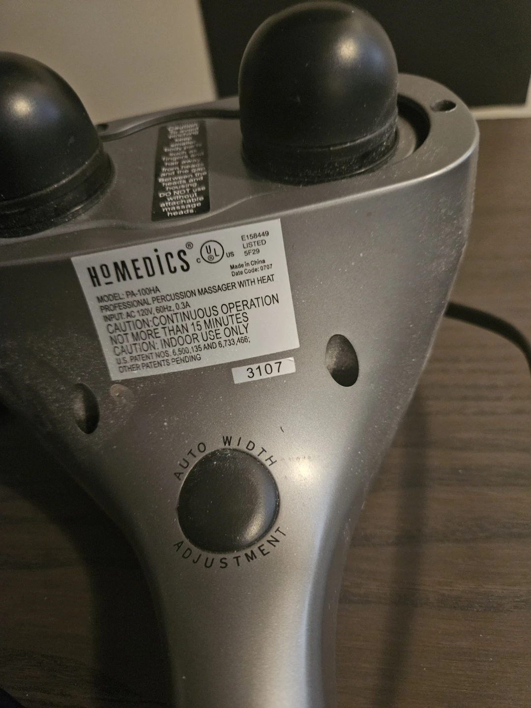 HoMedics Professional Percussion Massager with Heat