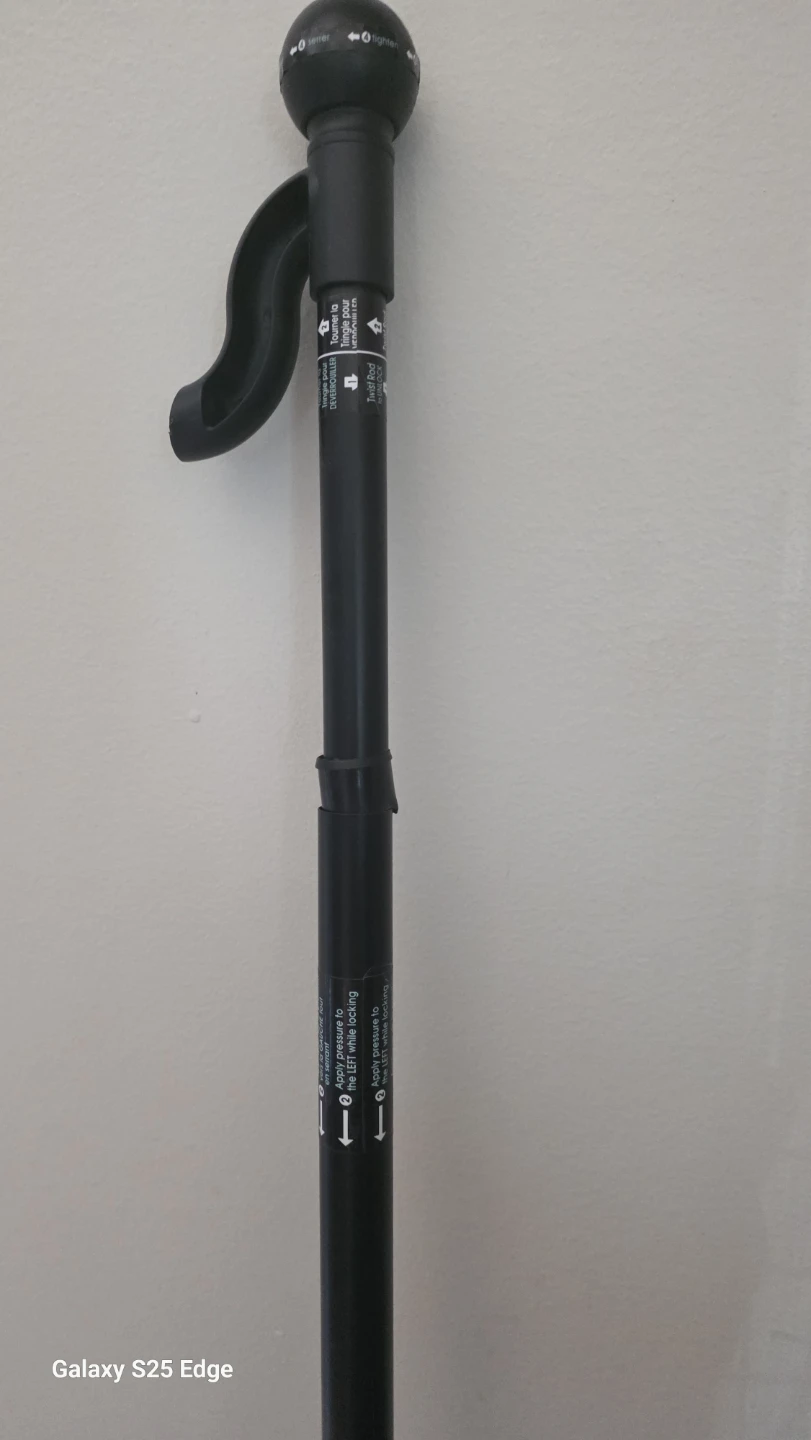 Adjustable Black Security Bar - photo 3