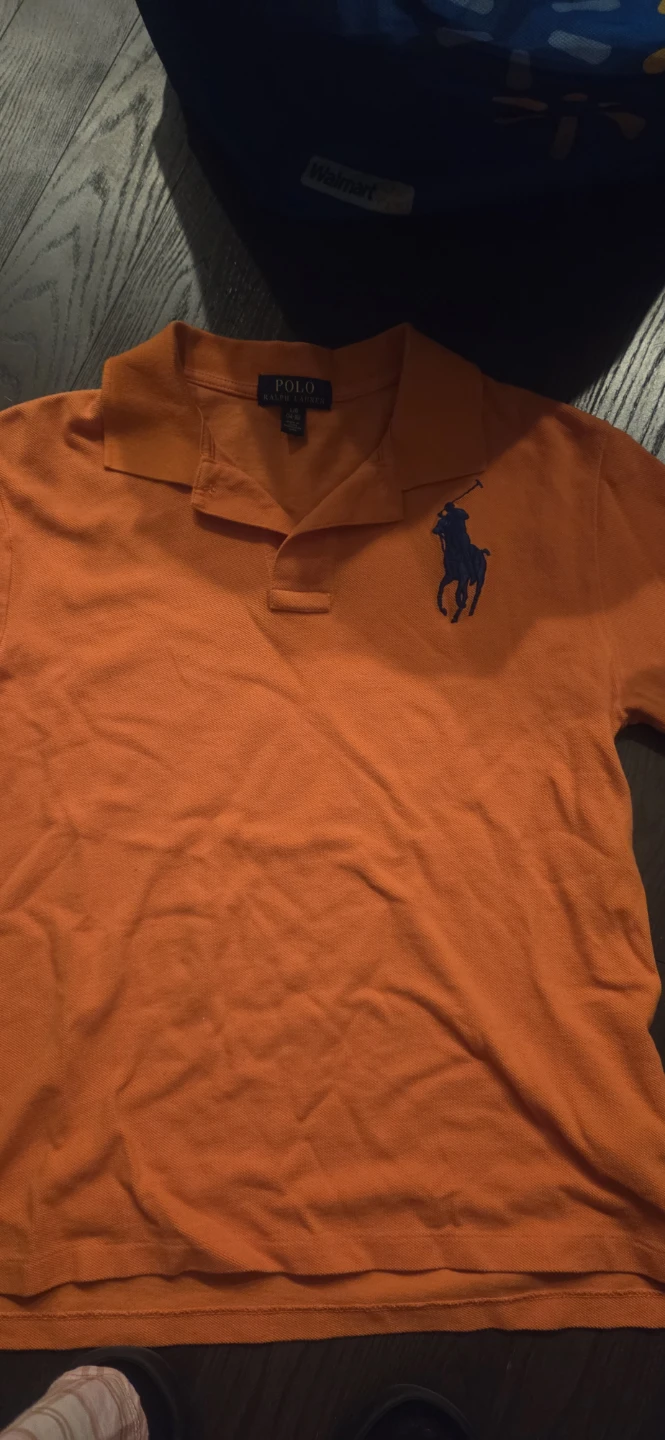 Polo Ralph Lauren Kids Orange Polo Shirt Size L/G - photo 2