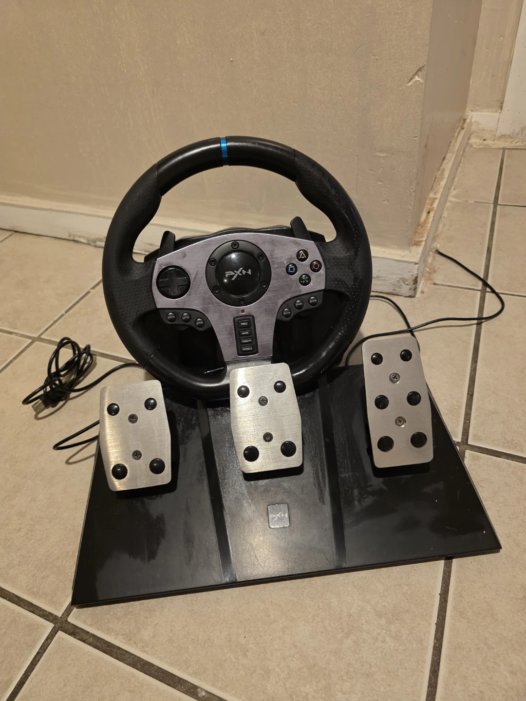 PXN Gaming Steering Wheel and Pedal Set