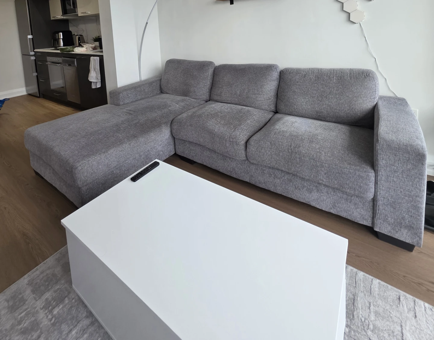 Hot Deal L-shaped grey sofa - photo 4