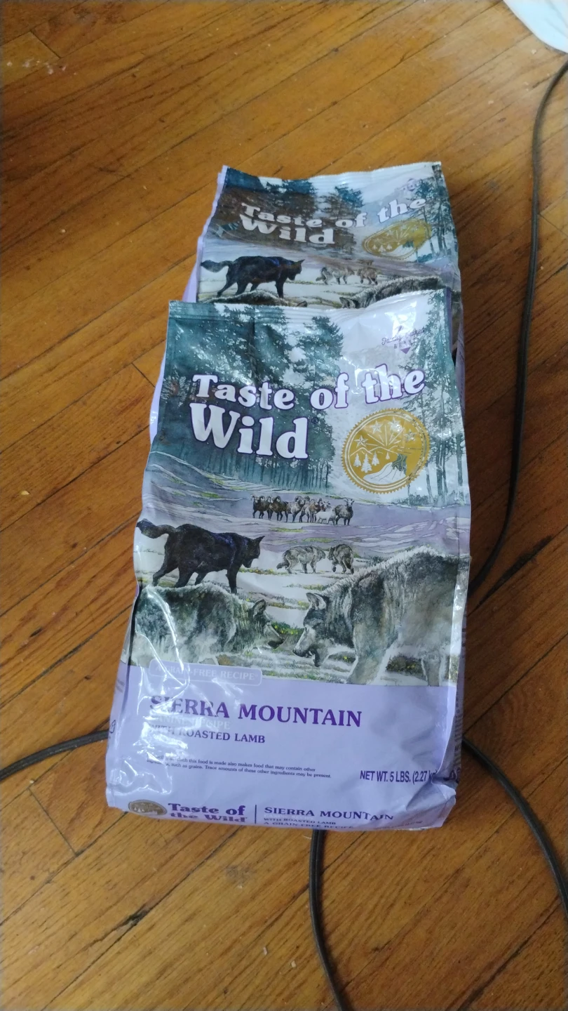 Taste of the Wild Sierra Mountain Dog Food 5 lbs