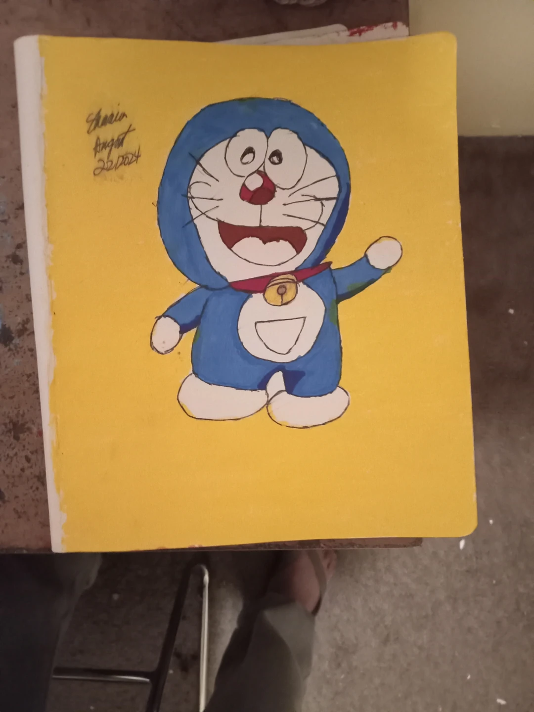 Blue Character Drawings by Custom artist Sherwin - photo 3