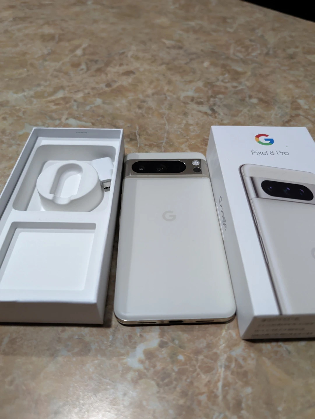 Google Pixel 8 Pro White Smartphone
