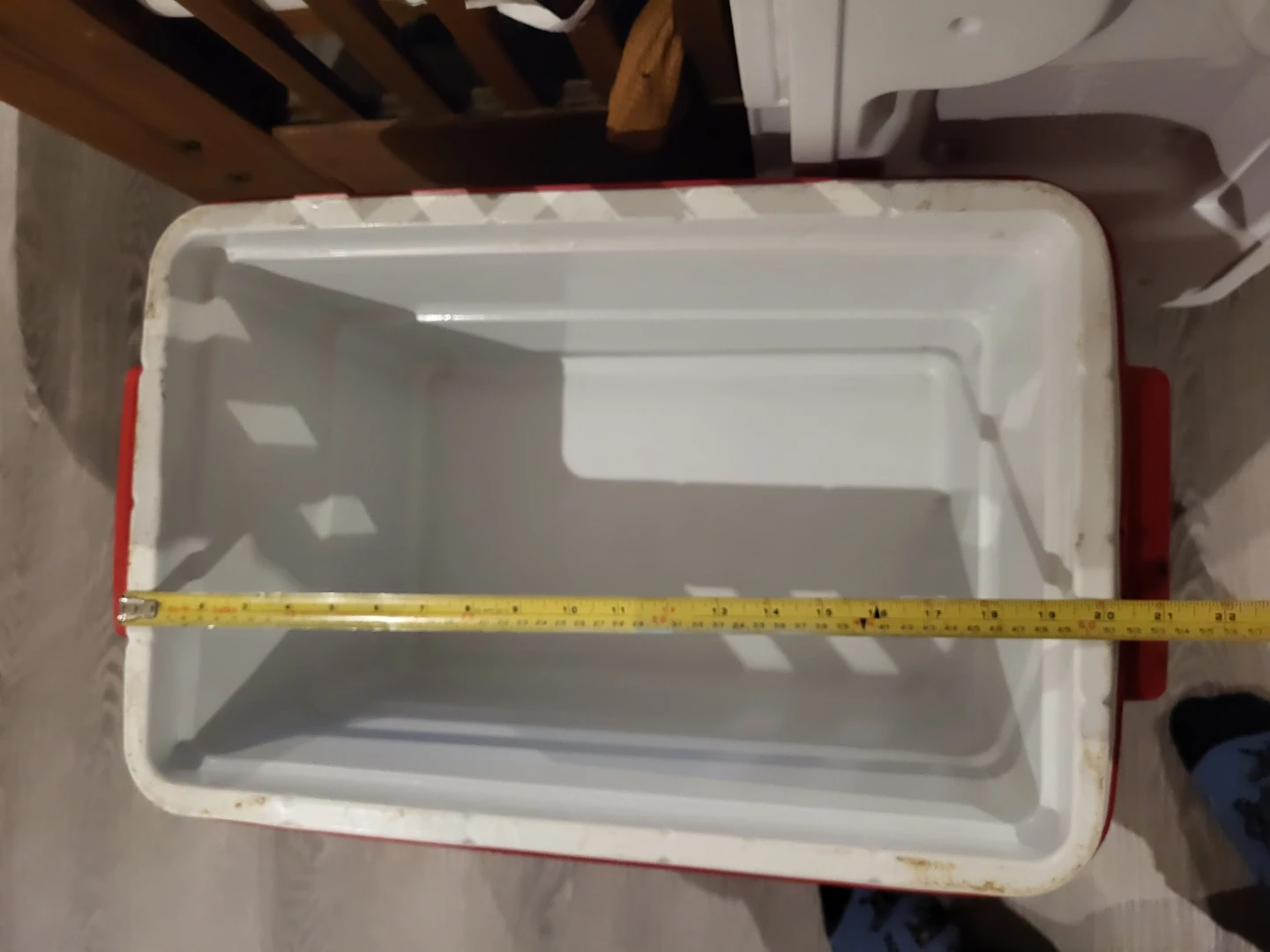 Coleman Red and White Cooler - photo 4