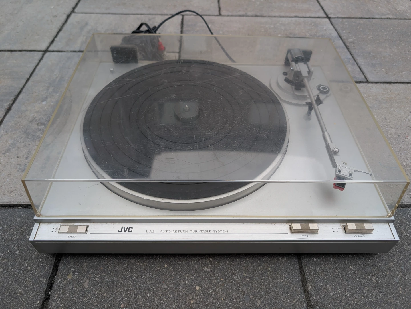 JVC MODEL L-A21 TURNTABLE Tested - photo 4