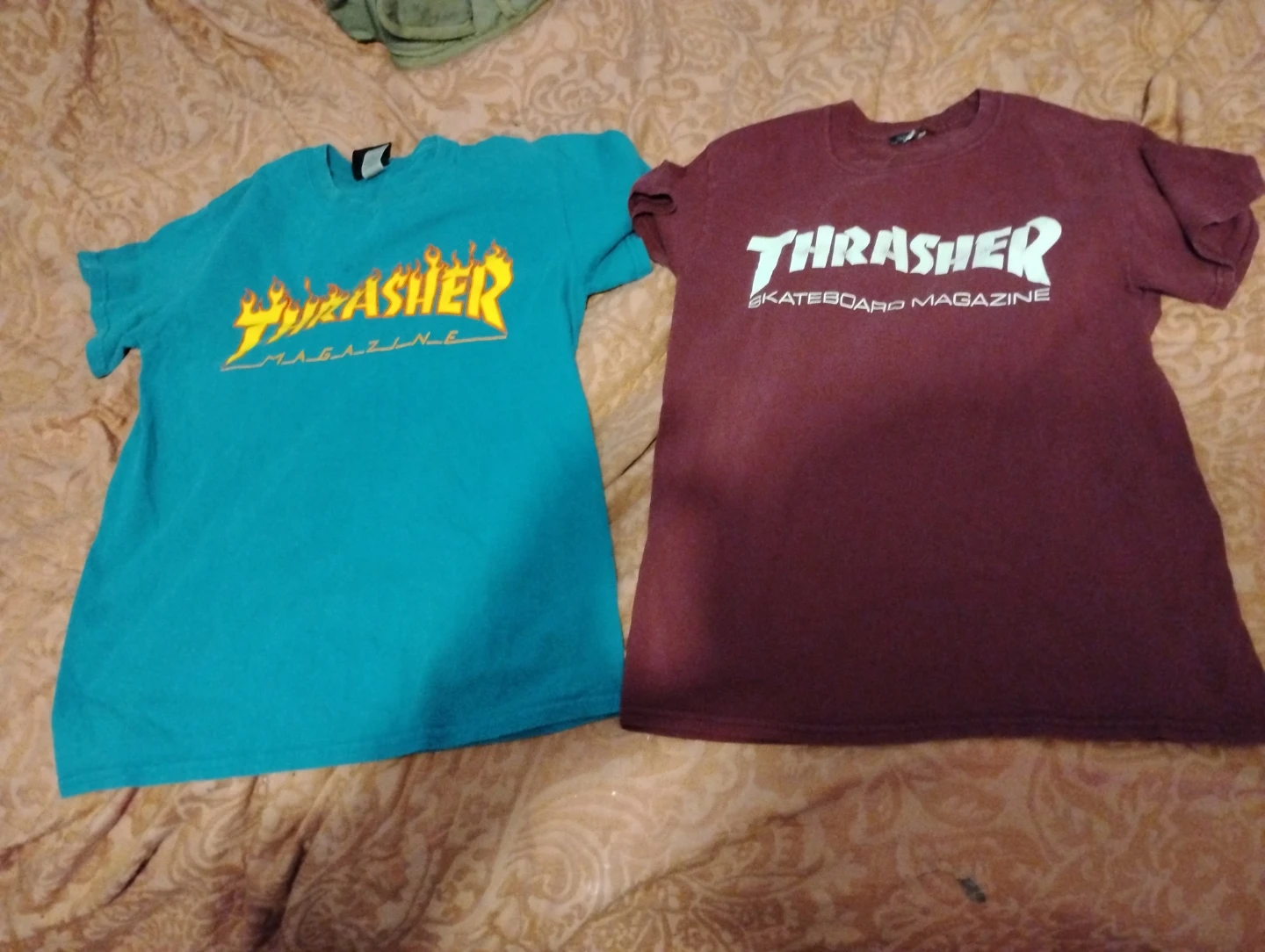 Two Thrasher Magazine T-Shirts