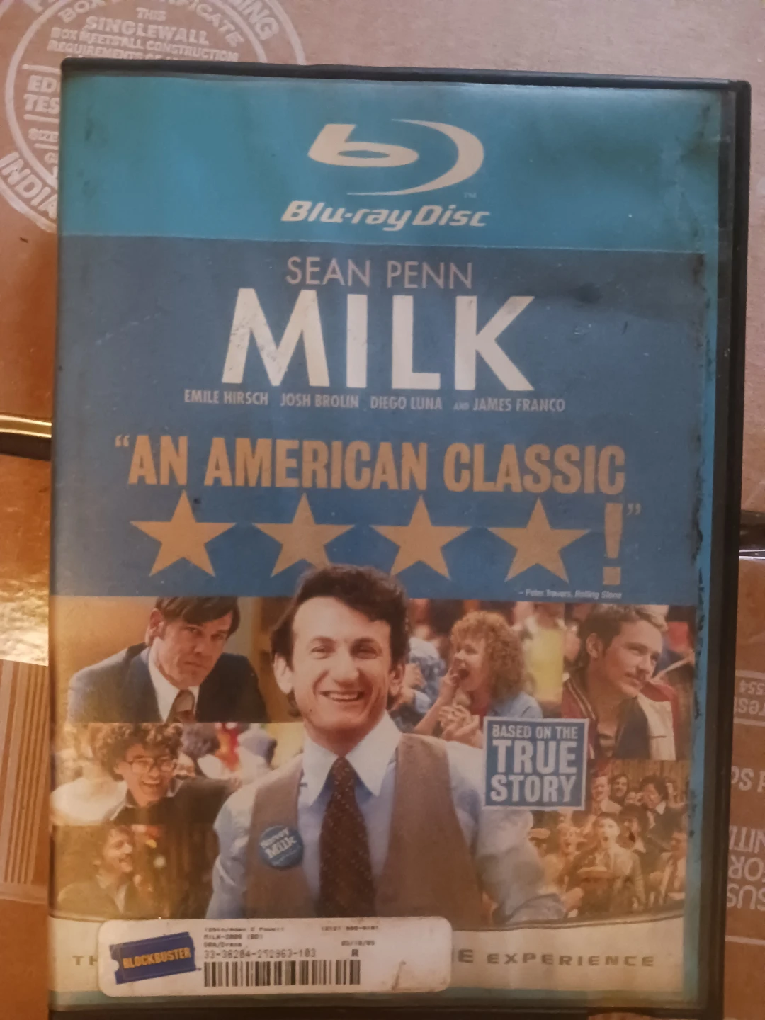 🏈 Milk Blu-ray Disc