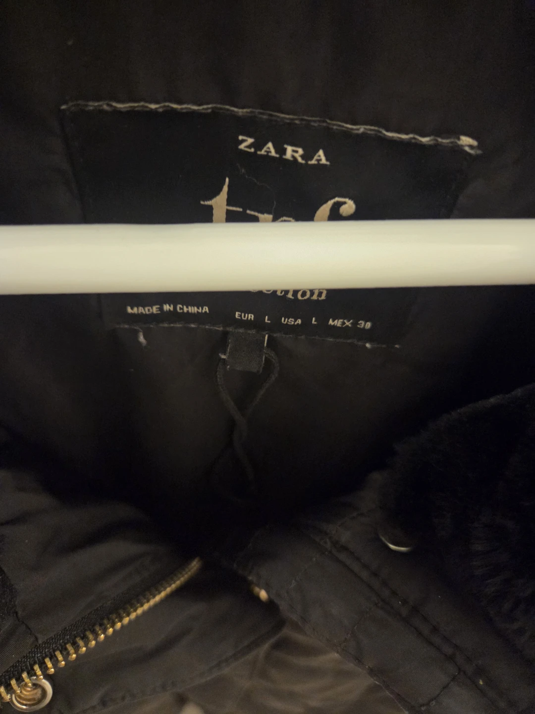 Zara TRF Collection Black Quilted Jacket - photo 3