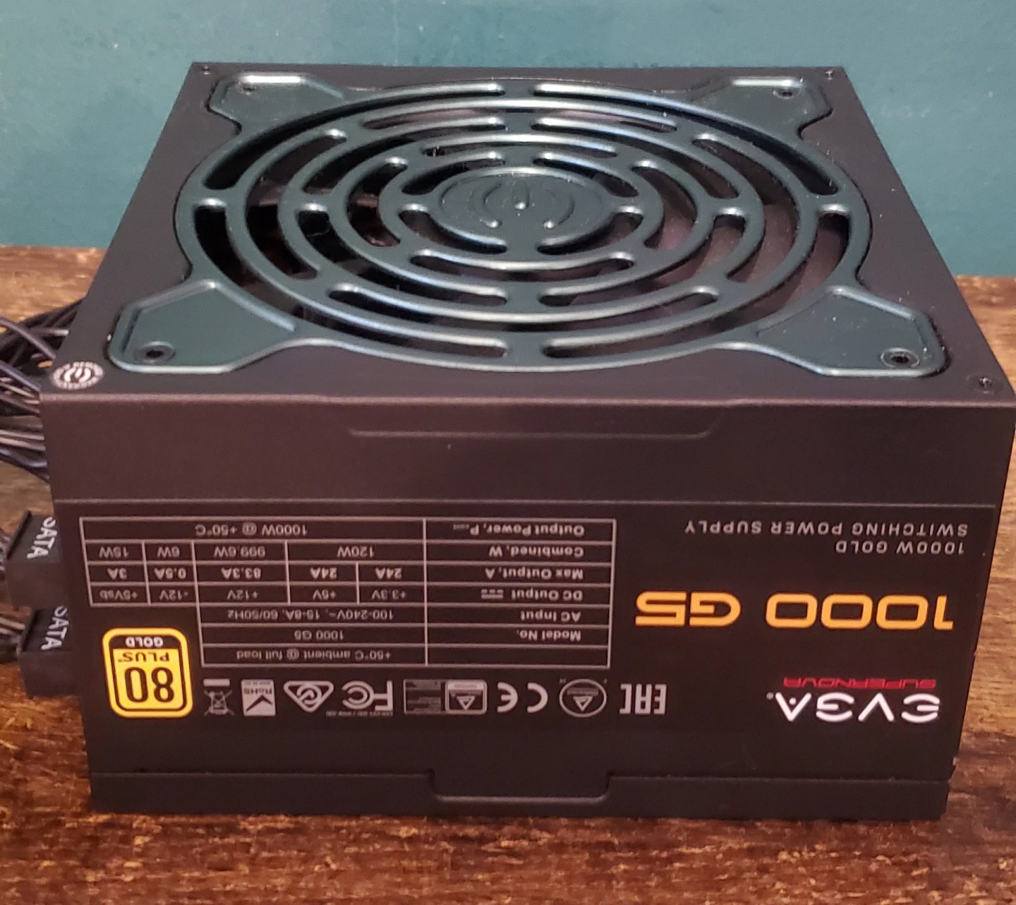 EVGA SuperNOVA 1000 G5 Power Supply - photo 5