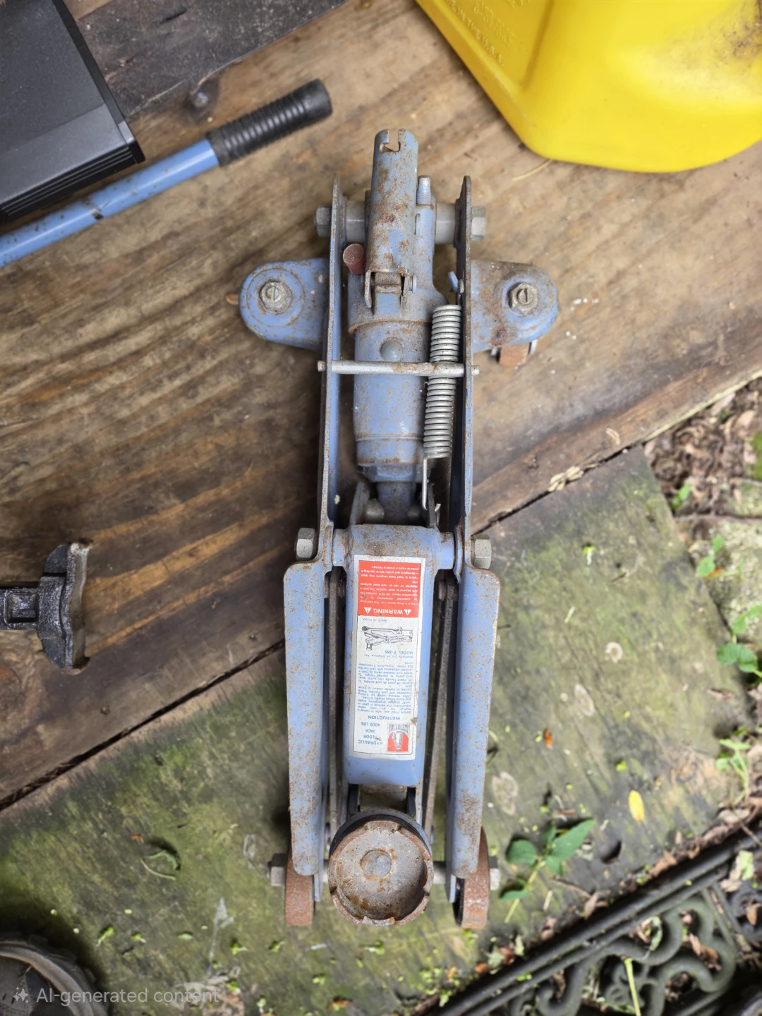 2 Ton Hydraulic Jack & 2 Stands - photo 2