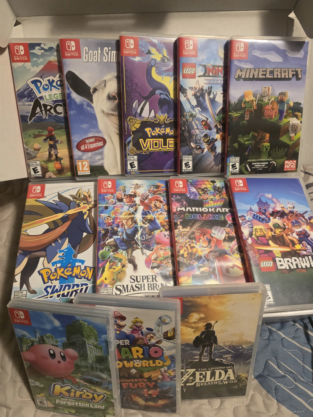 Nintendo Switch Console with 12 Games - photo 5