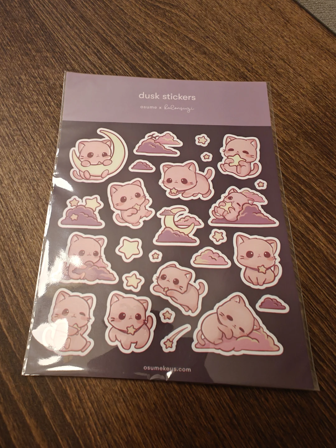 Osume x Kalongsugi Dusk Stickers