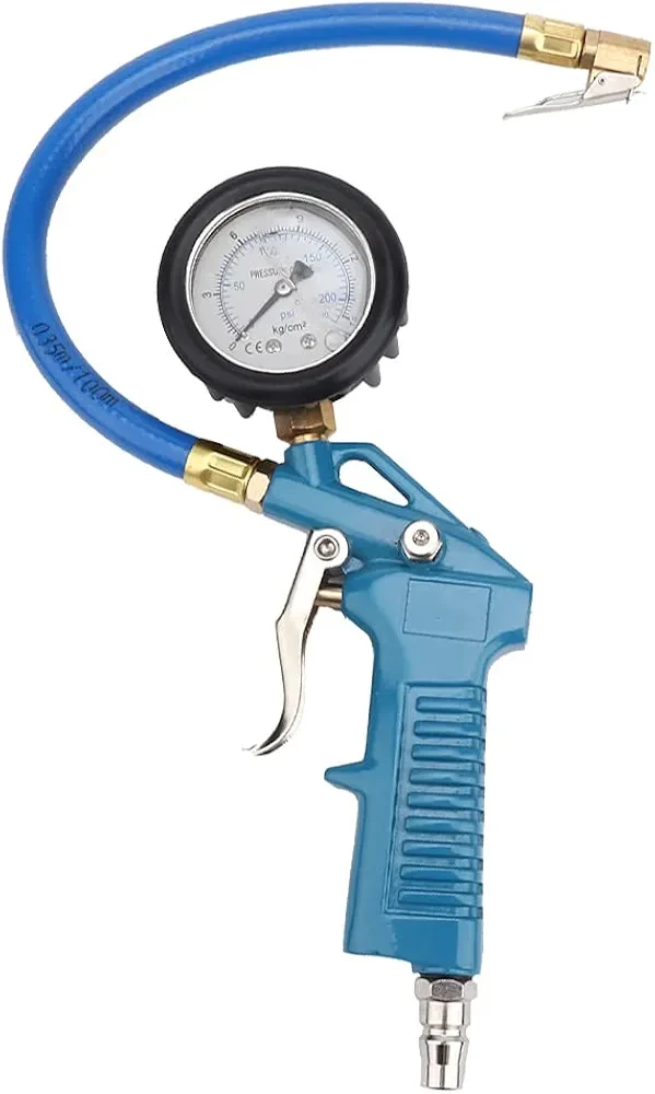 (BRAND NEW) 3-in-1 Air Inflator, Inflation Gun with Gauge, - photo 3