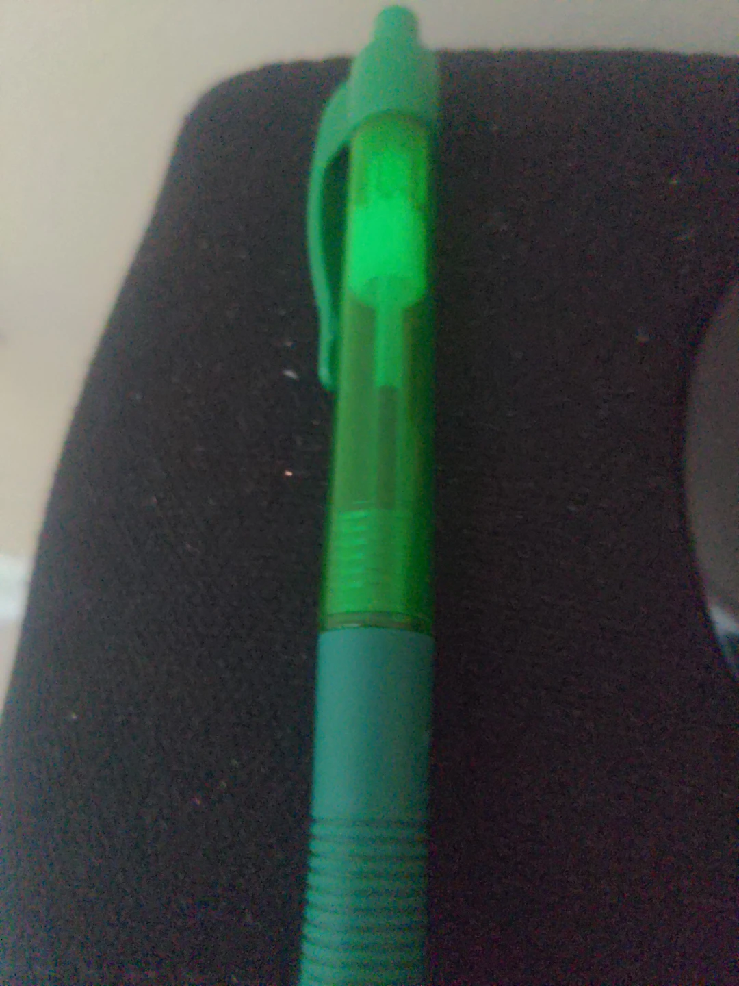 Green Retractable Pen