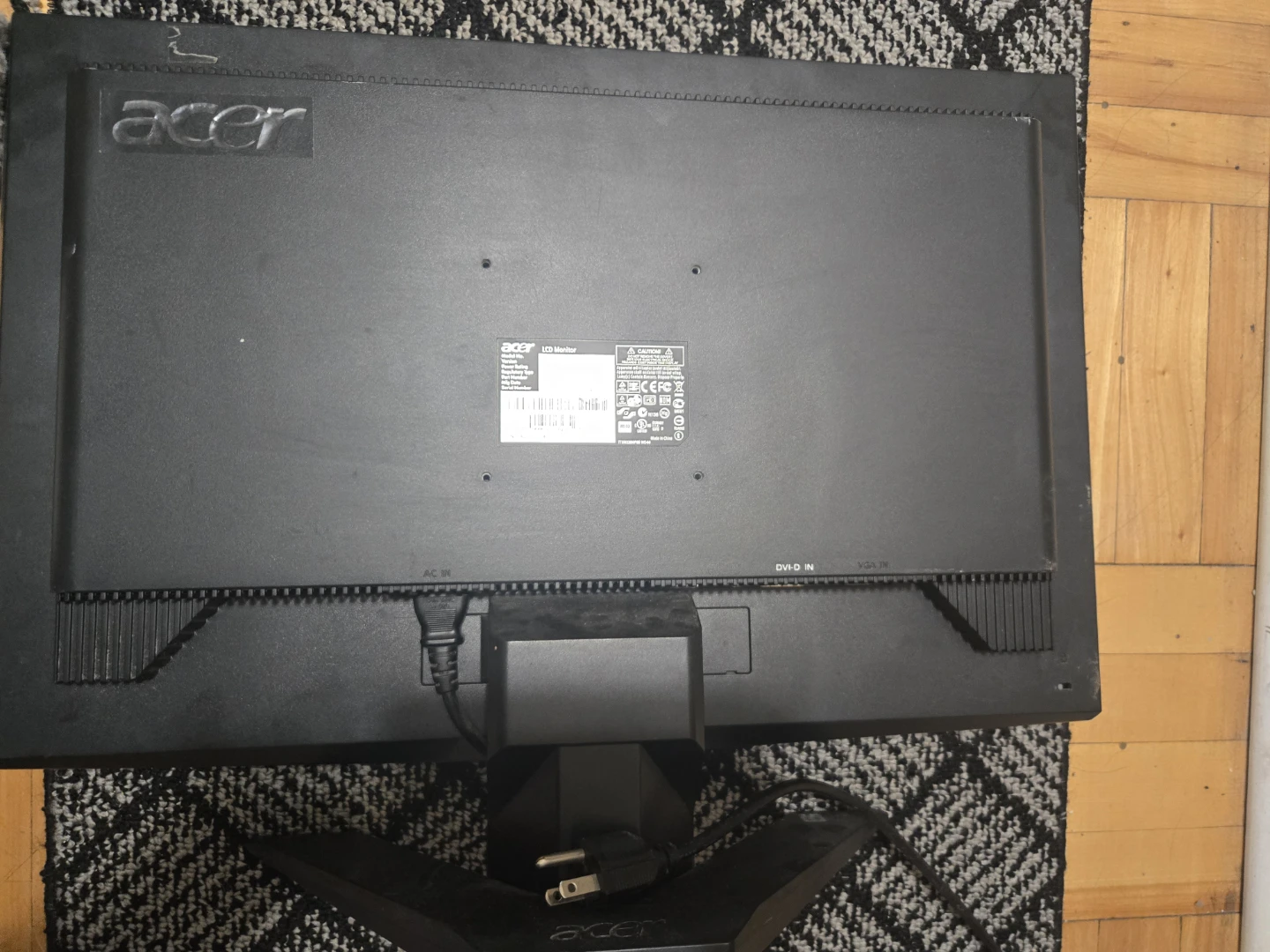 acer LCD Monitor (untested) - photo 4