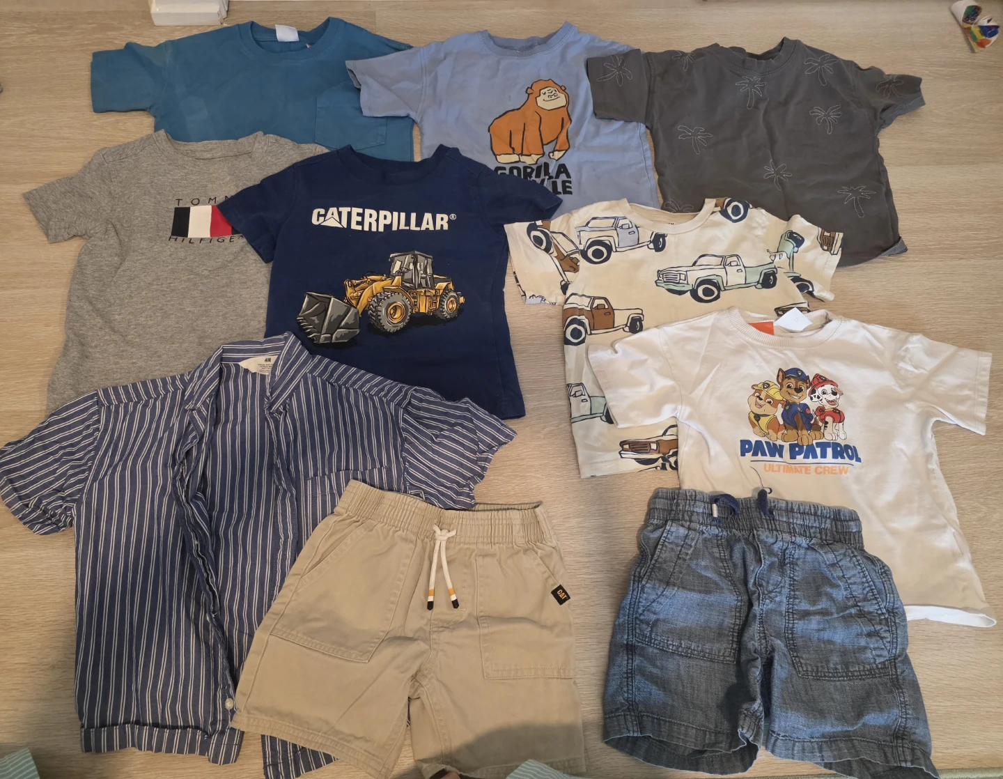 Shirts,  pants, and swimsuit for 3-4 years boy