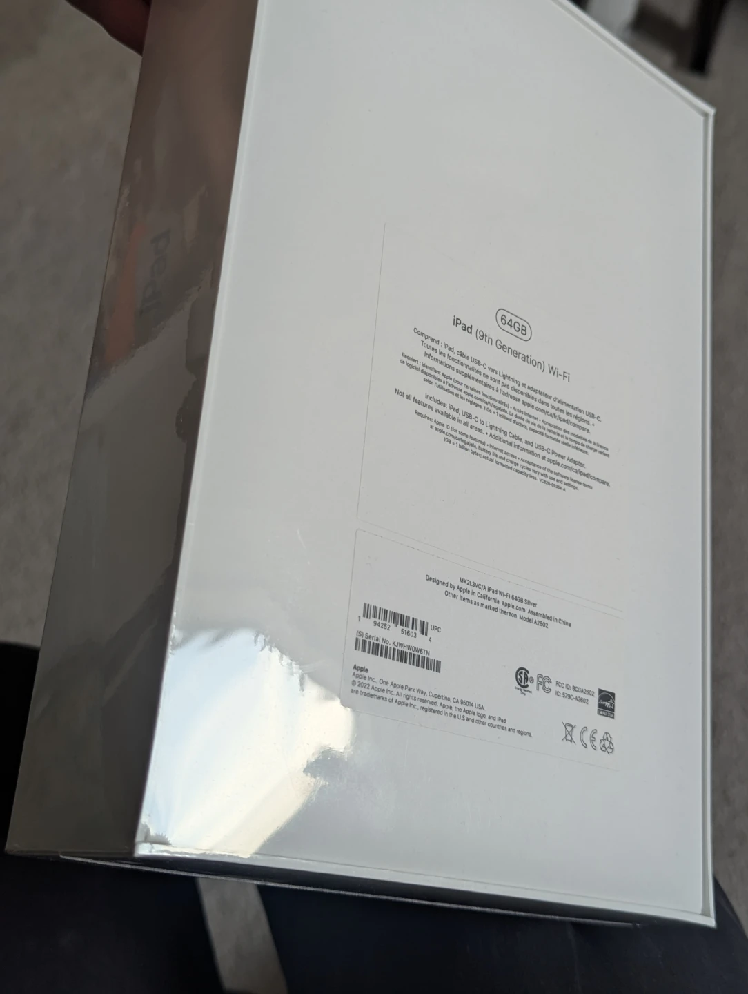 New Silver Apple iPad 9th Gen 64GB Wi-Fi - photo 4