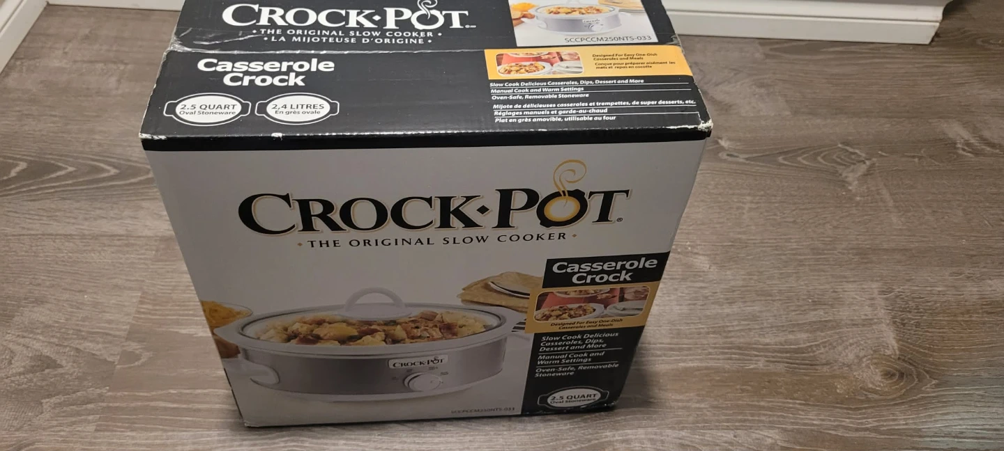 Crock-Pot Casserole Crock 2.5 Quart