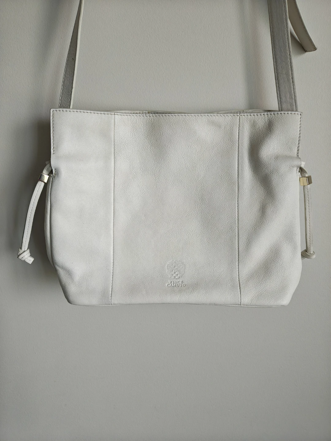 Vince Camuto White Leather Crossbody Bag - photo 3