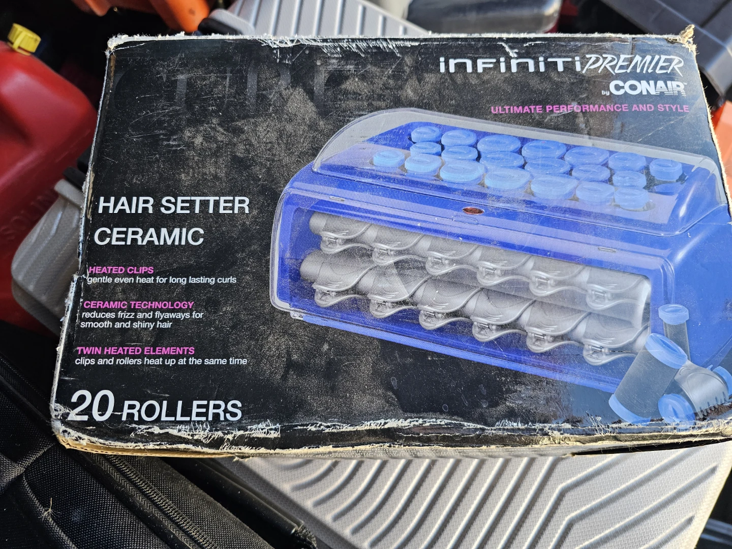 Infiniti Premier Ceramic 20-Roller  Set (with Heated Clips!)
