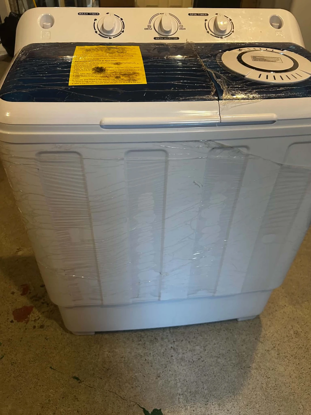 Portable Twin Tub Washing Machine - photo 2