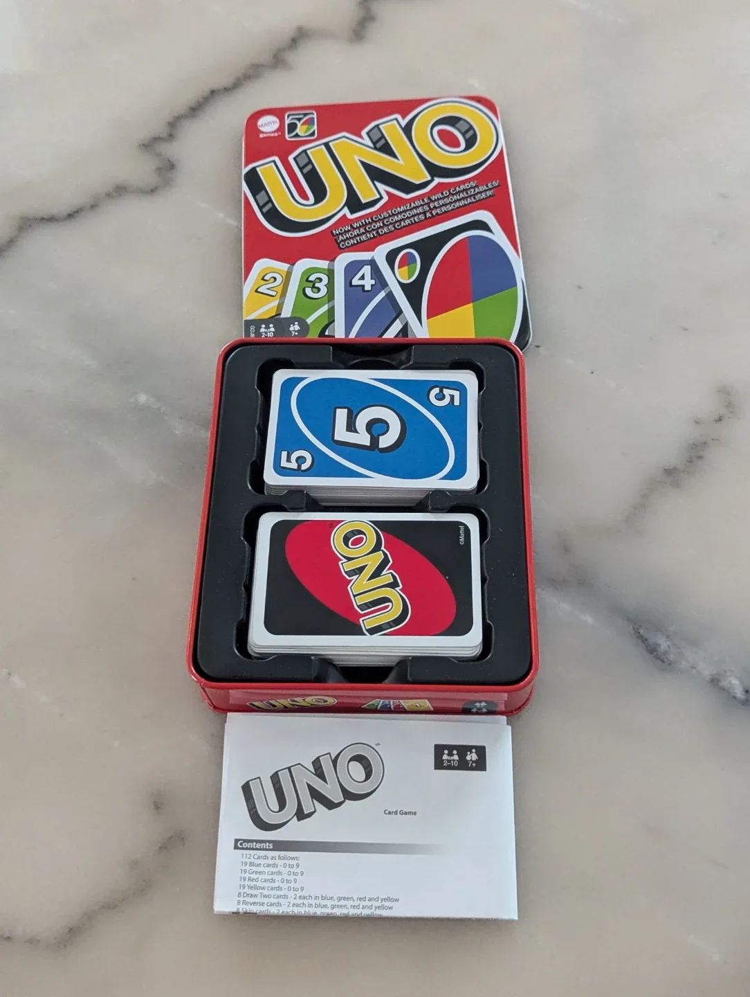 Mattel UNO Card Game in Collectible Tin - photo 3