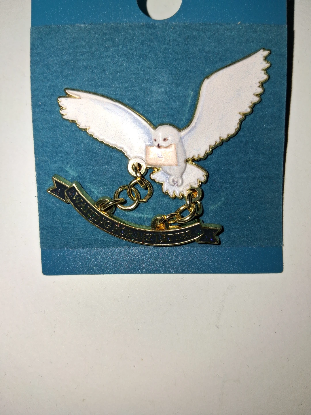 Harry Potter Hedwig Waiting For My Letter Pin - photo 2