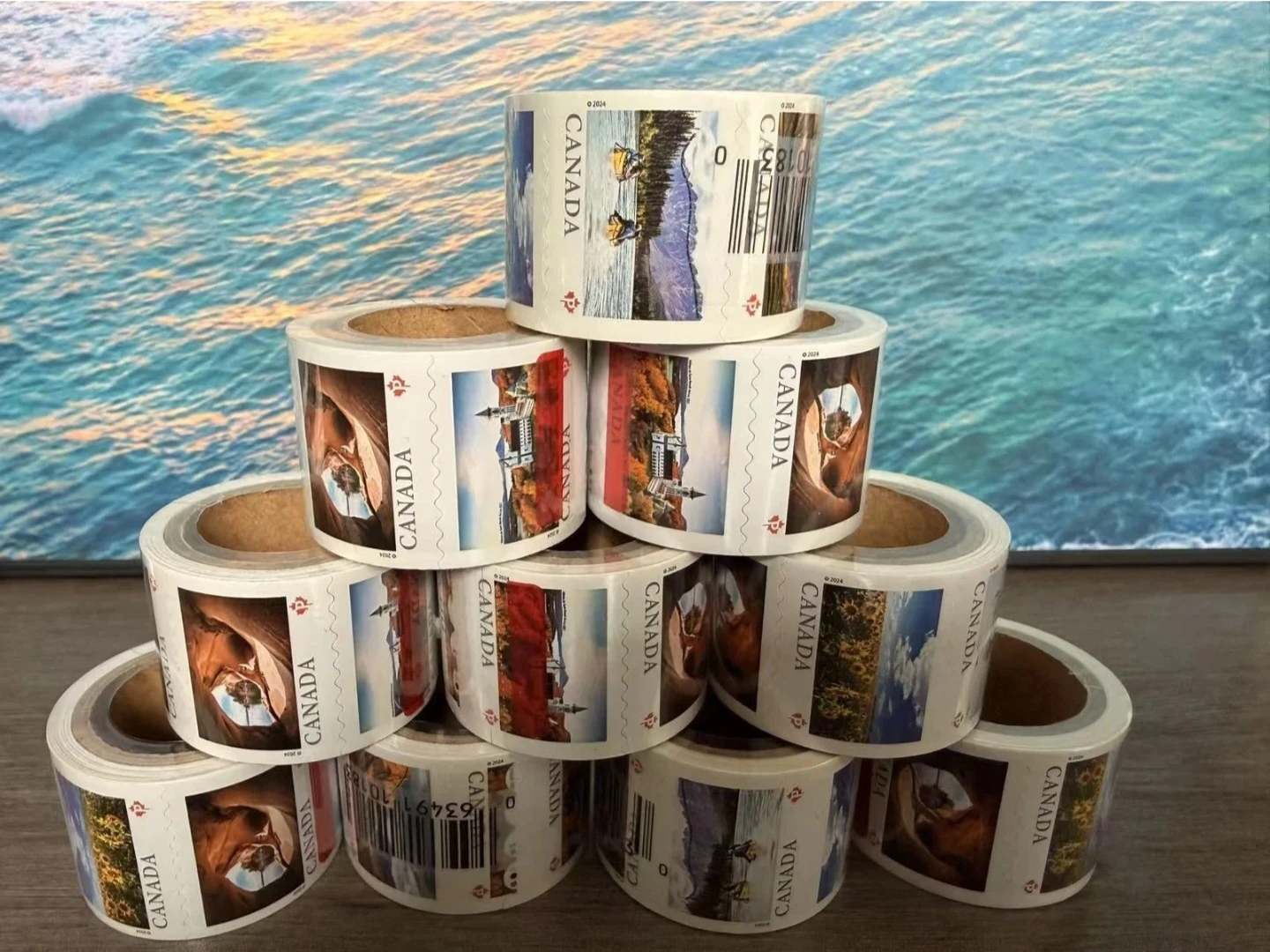 Canada Post Permanent Stamps Rolls