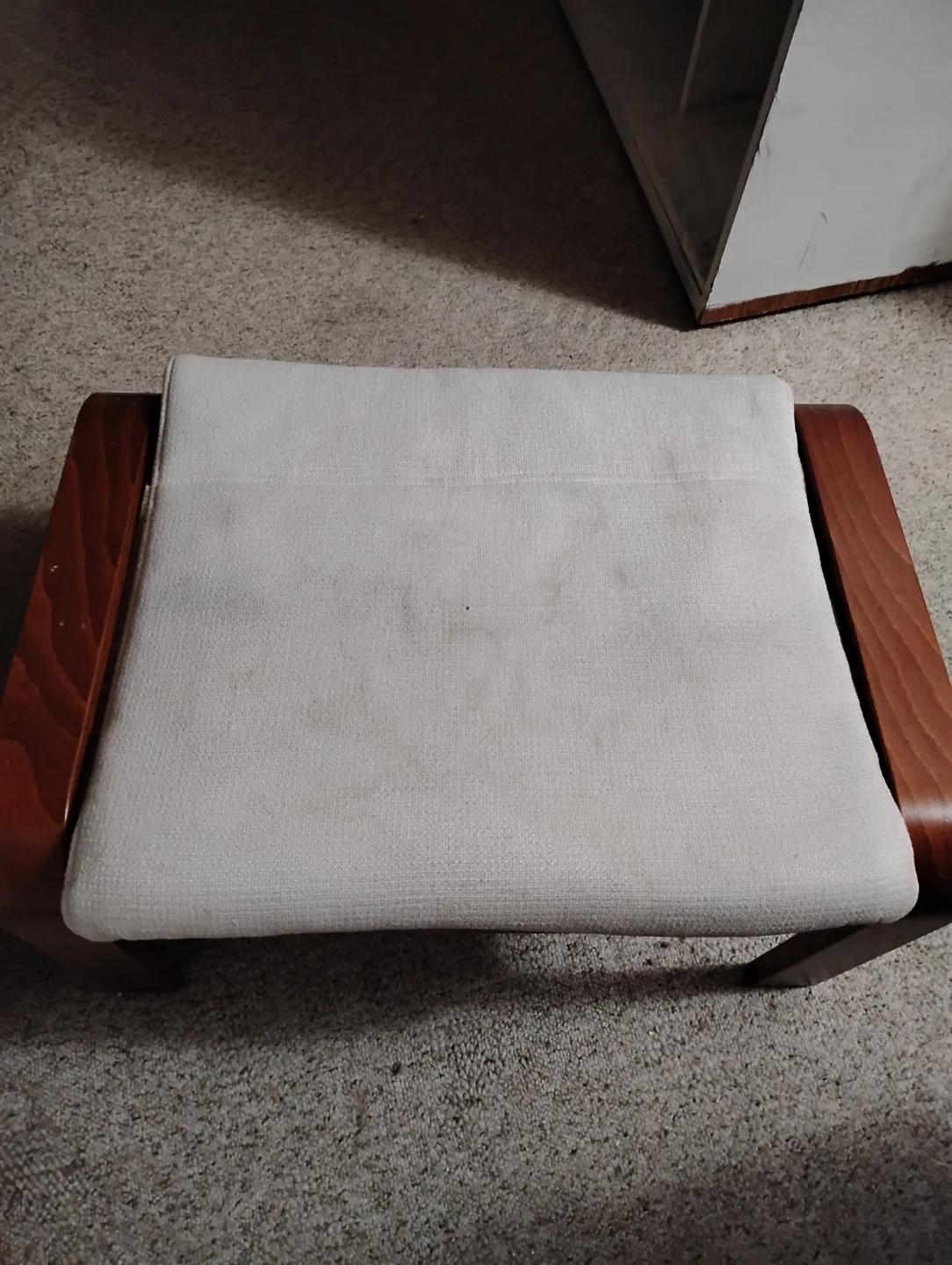 IKEA Poäng Footstool with Birch Frame