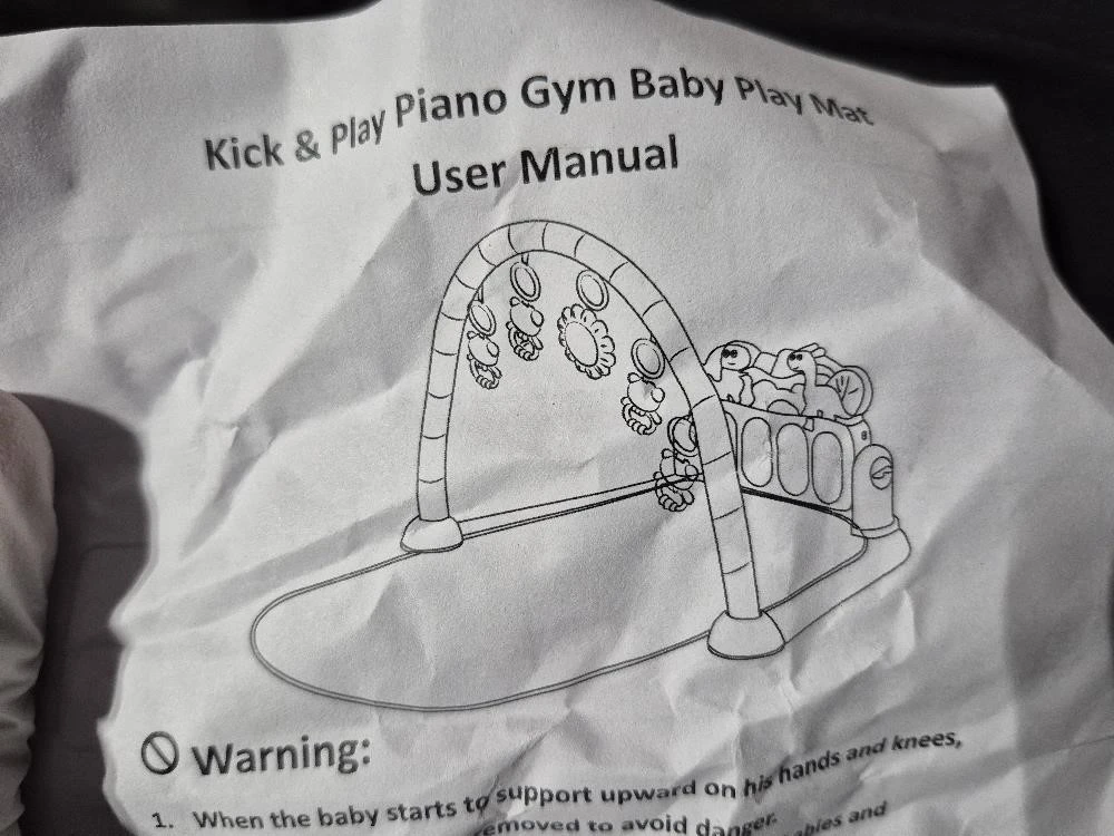 Kick & Play Baby Piano Gym Play Mat - photo 3