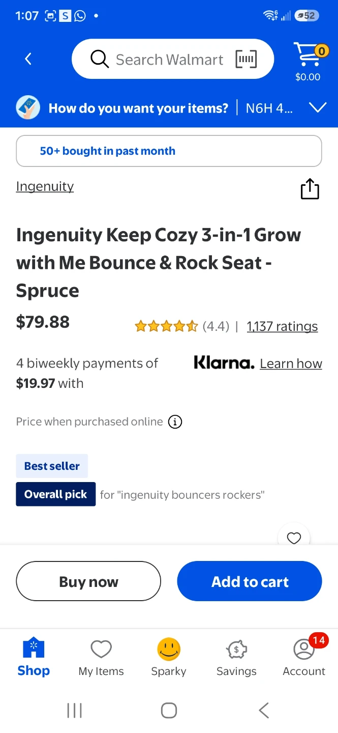 Brand new Ingenuity 3-in-1 Grow With Me Bouncer - photo 3