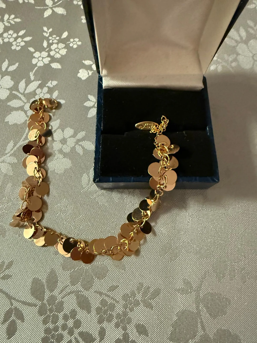 New YSX Gold Tone Bracelet with Box