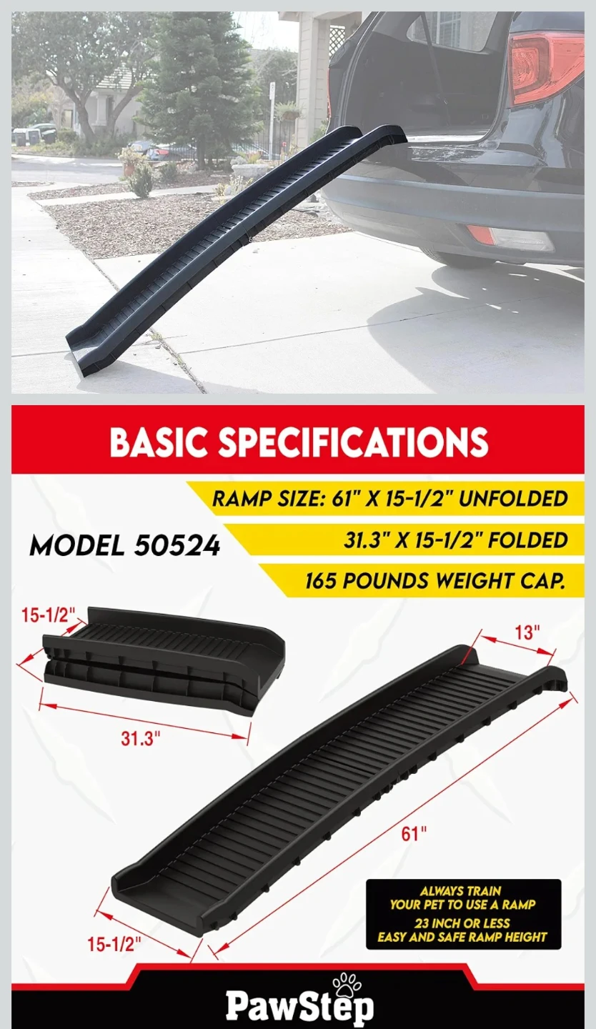 PawStep Folding Pet Ramp - photo 2