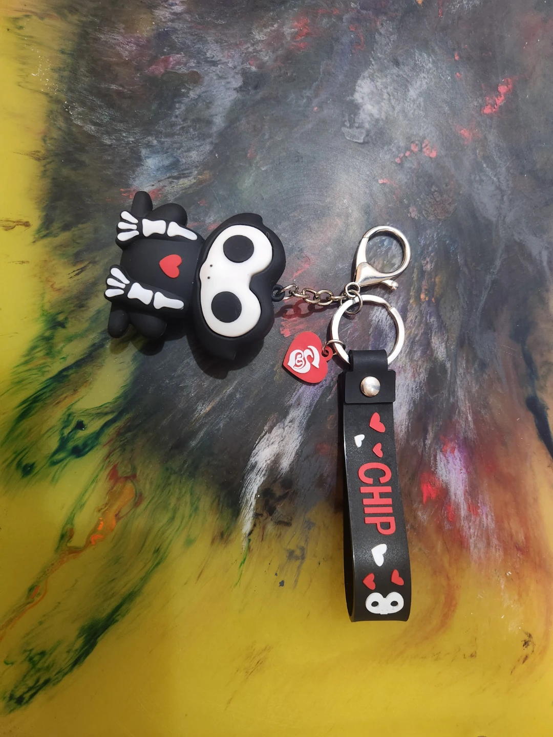 Skelanimals Series 2 Keycahins Chip the Frog